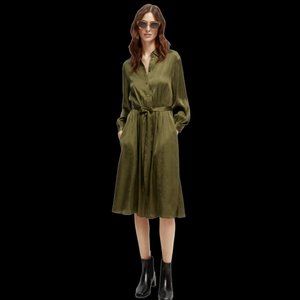 green emerald velvet dress Floral Printed Fil Coupe Maxi Dress  Scotch & Soda